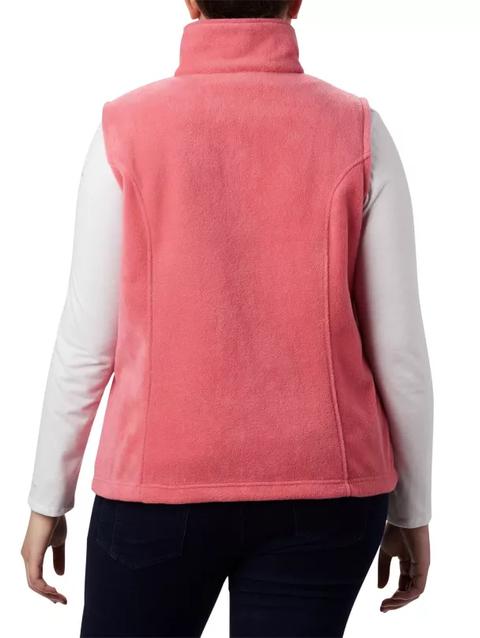 Women’s Benton Springs™ Fleece Vest - Plus Size Rouge Pink