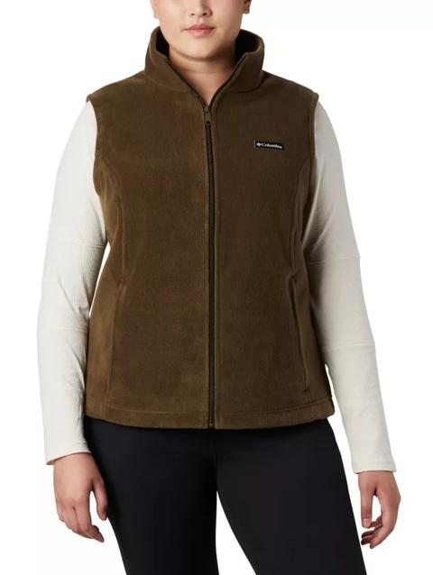 Women’s Benton Springs™ Fleece Vest - Plus Size Olive Green