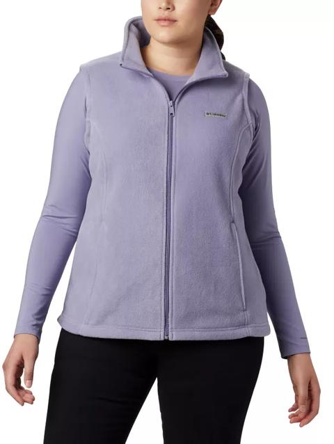 Women’s Benton Springs™ Fleece Vest - Plus Size Dusty Iris