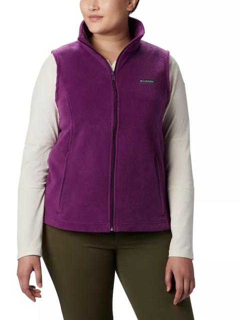 Women’s Benton Springs™ Fleece Vest - Plus Size Wild Iris