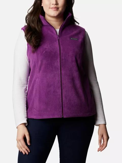 Women’s Benton Springs™ Fleece Vest - Plus Size Plum