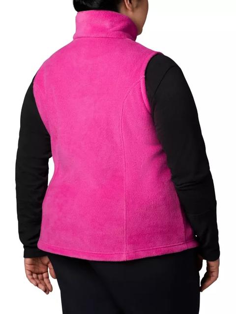 Women’s Benton Springs™ Fleece Vest - Plus Size Fuchsia