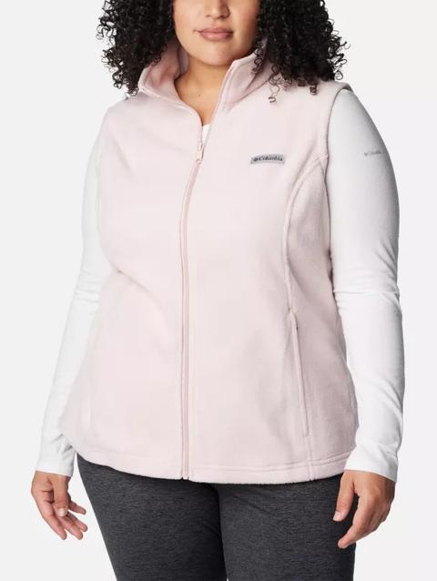 Women’s Benton Springs™ Fleece Vest - Plus Size Dusty Pink