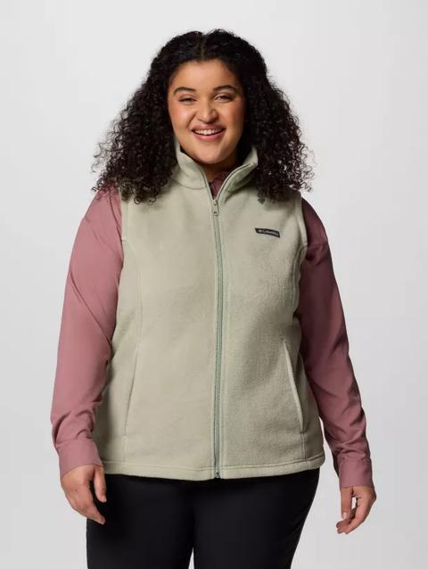 Women’s Benton Springs™ Fleece Vest - Plus Size Safari