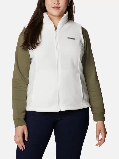 Women’s Benton Springs™ Fleece Vest - Plus Size Sea Salt