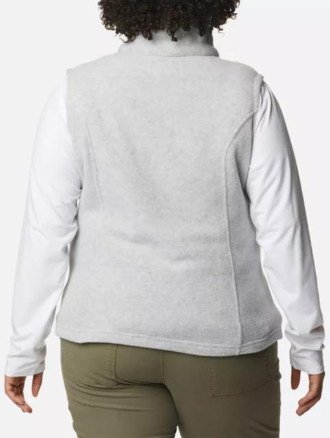 Women’s Benton Springs™ Fleece Vest - Plus Size Cirrus Grey Heather