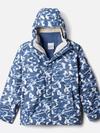 Boys' Bugaboo™ III Printed Fleece Interchange Jacket Dark Mountain Barkblur, Dark Mountain