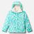 Girls' Bugaboo™ III Printed Fleece Interchange Jacket Geyser Barkblur, Chalk