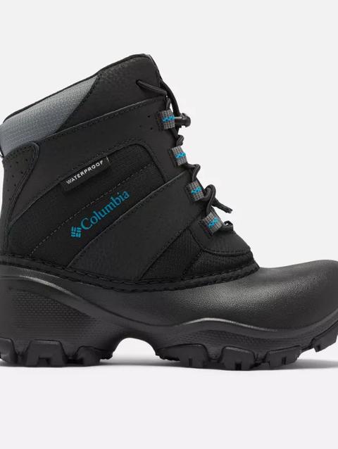 Big Kids' Rope Tow™ IV Waterproof Boot Black, Dark Compass