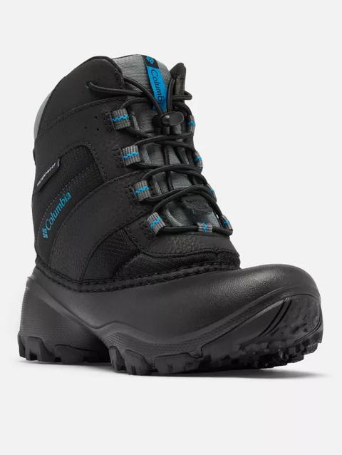 Big Kids' Rope Tow™ IV Waterproof Boot Black, Dark Compass