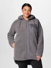 Women's Winter Warmth™ Full Zip Hoodie - Plus Size City Grey