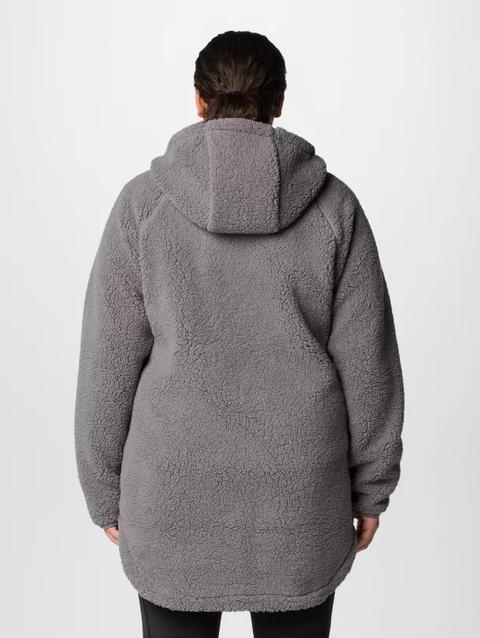 Women's Winter Warmth™ Full Zip Hoodie - Plus Size City Grey