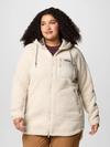 Women's Winter Warmth™ Full Zip Hoodie - Plus Size Dark Stone