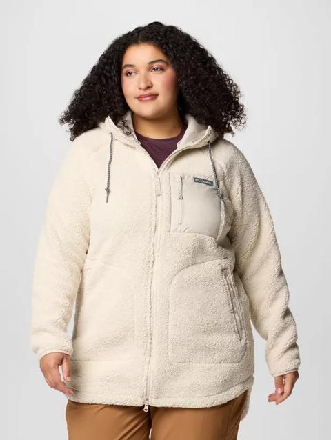 Women's Winter Warmth™ Full Zip Hoodie - Plus Size Dark Stone