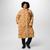 Women's Winter Warmth™ Full Length Jacket - Plus Size Camel Brown Omblur