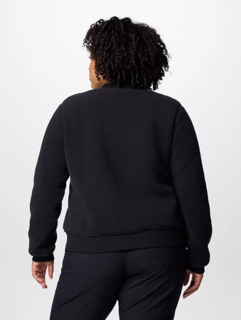 Women's Winter Warmth™ Bomber - Plus Size Black