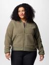 Women's Winter Warmth™ Bomber - Plus Size Stone Green