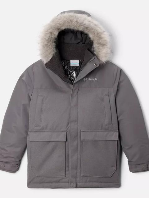 Boys' Boundary Bay™ Down Parka City Grey