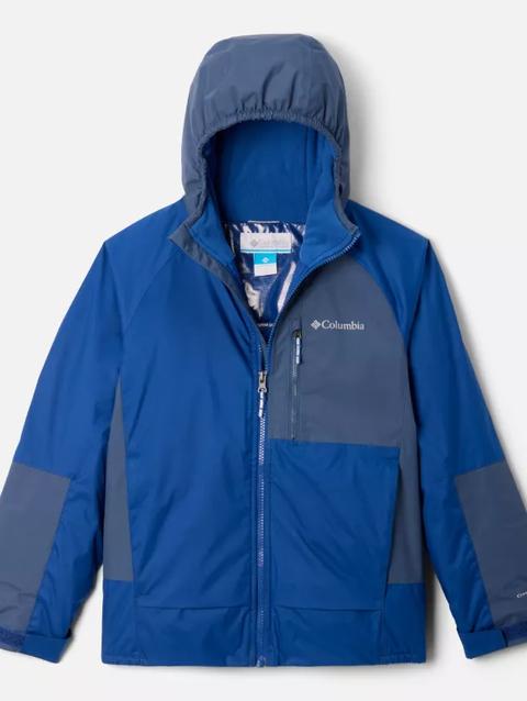 Boys' Snow Problem™ Jacket Mountain Blue, Dark Mountain