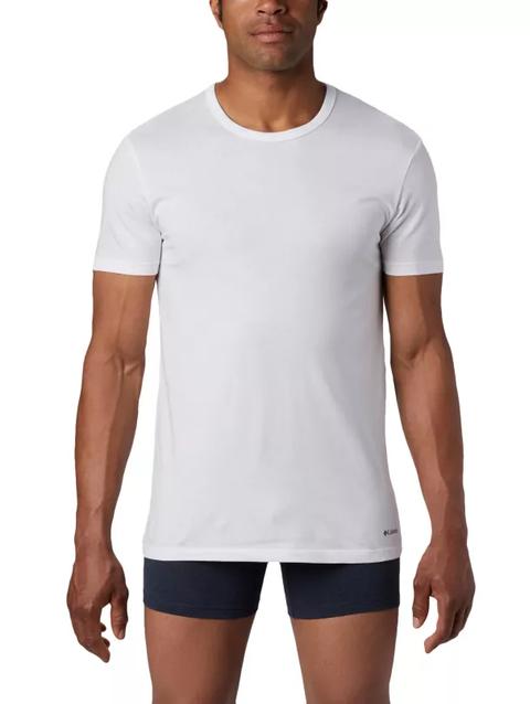 Men's 3 Pack Crew Neck Tee Classic Fit White