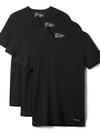 Men's 3 Pack V-Neck Tee Classic Fit Black