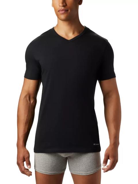 Men's 3 Pack V-Neck Tee Classic Fit Black