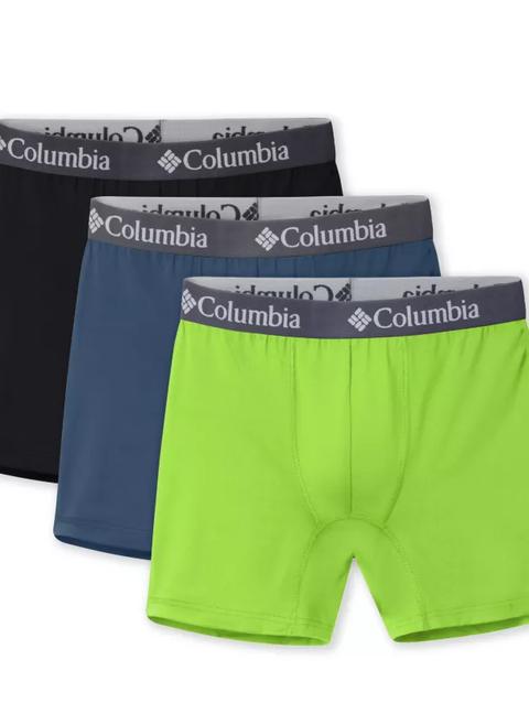 Men's Poly Stretch Boxer Brief - 3 Pack Dark Mountain