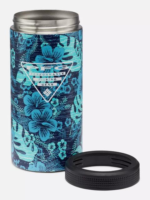 PFG Double-Wall Slim Can Cozie Dolphin Vacay Vibes