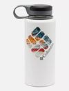 Double Wall Vacuum Bottle - 32oz White  Gem