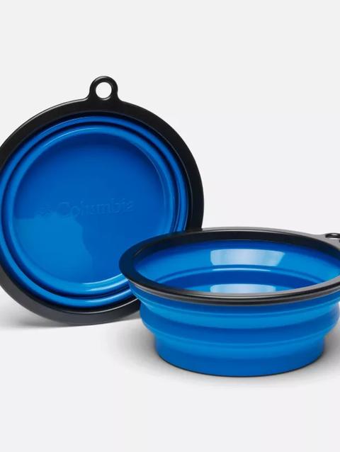 Silver Ridge™ Collapsible Dog Bowl 2 Pack Set - 32 oz Bright Indigo