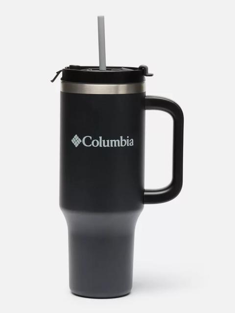 Stainless Steel Vacuum Tumbler with Handle - 40 oz Black