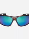 Utilizer Polarized Sunglasses Matte Tortoise/Green Mirror