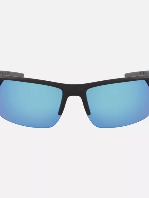 Men's Peak Racer Sunglasses Matte Black/Blue Flash Polar