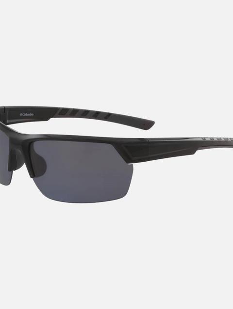 Men's Peak Racer Sunglasses Shiny Black/Smoke Polar