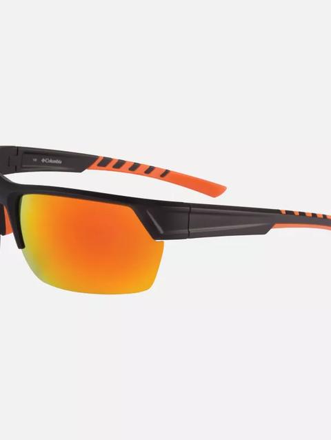 Men's Peak Racer Sunglasses Matte Black/Orange Flash Polar