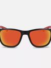 Men's River Chill Sunglasses Matte Black/Red