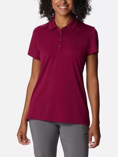 Women's Birdie Golf Polo Red Onion