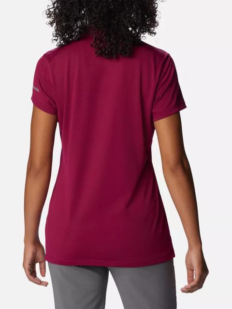 Women's Birdie Golf Polo Red Onion