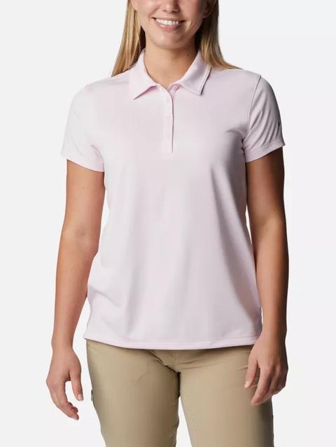 Women's Birdie Golf Polo Pink Dawn