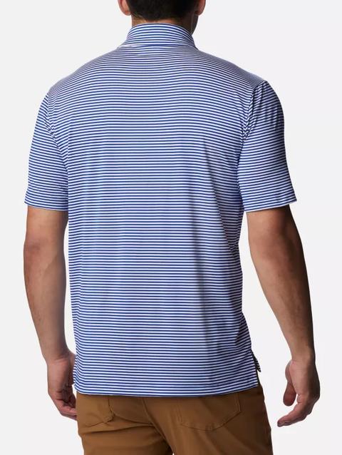 Men's Club Invite Golf Polo Azul