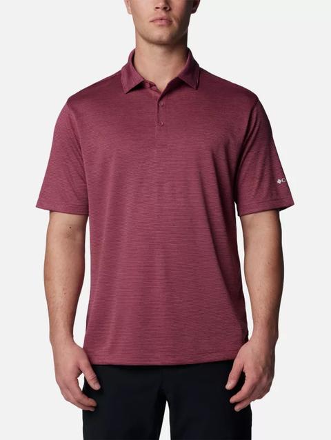 Men's Set II Golf Polo Deep Maroon