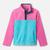 Girls' Steens Mountain™ Quarter Snap Fleece Pullover Geyser, Pink Ice