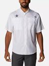 Men's PFG Tamiami™ Short Sleeve Shirt - Tall - Dallas Cowboys DC - White