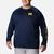 Men's Collegiate PFG Terminal Tackle™ Long Sleeve Shirt - Big - Michigan UM - Collegiate Navy, Collegiate Yellow