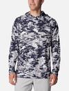 Men's PFG Super Terminal Tackle™ Hoodie - Dallas Cowboys DC - Collegiate Navy Rippled Print