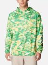 Men's Collegiate PFG Super Terminal Tackle™ Hoodie - Oregon UO - Fuse Green Rippled Print