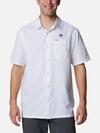 Men's PFG Slack Tide™ Camp Shirt - Dallas DC - White