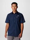 Men's PFG Slack Tide™ Camp Shirt - Dallas DC - Collegiate Navy