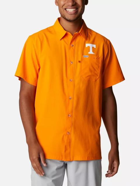 Men's Collegiate PFG Slack Tide™ Camp Shirt - Tennessee UT - Solarize