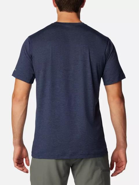 Men's Collegiate Tech Trail™ Short Sleeve Shirt - Michigan UM - Collegiate Navy